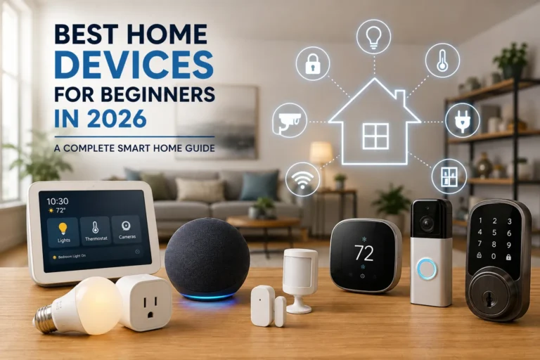 Best smart home devices for beginners in 2026