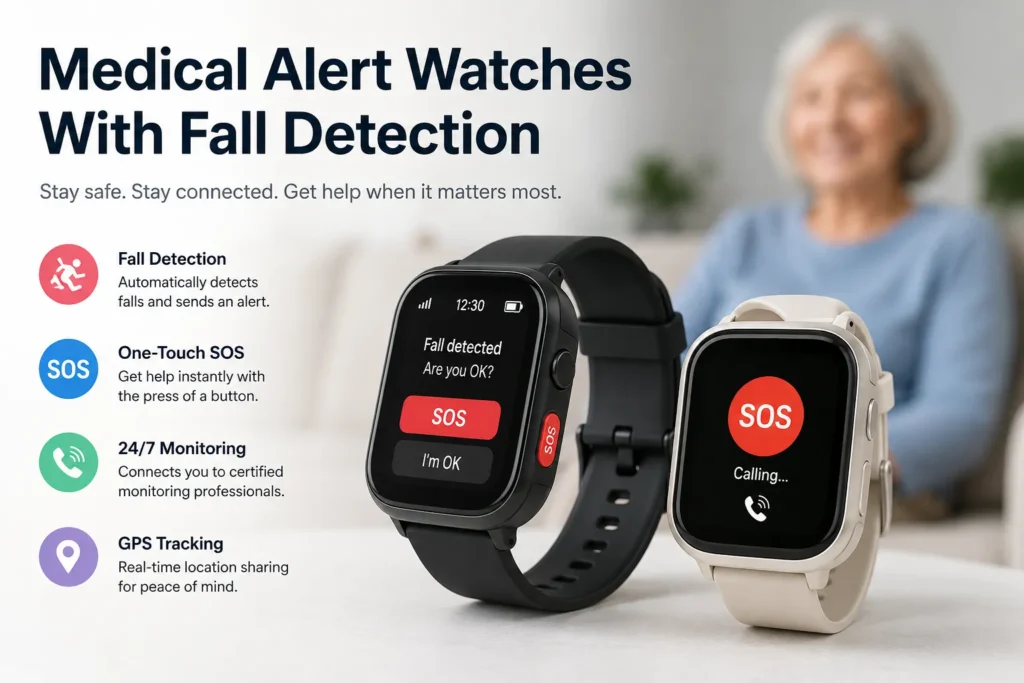 Medical Alert Watches With Fall Detection