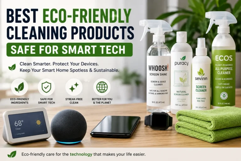 ​Looking for eco-friendly cleaning products safe for smart tech? Discover top screen-safe cleaners & microfiber tools to protect your smart home.